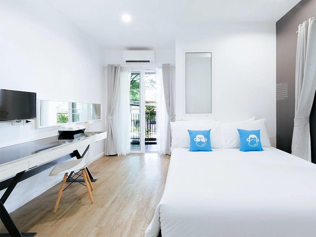 Connecting Room (Double Bed Room + Double Bed Room)